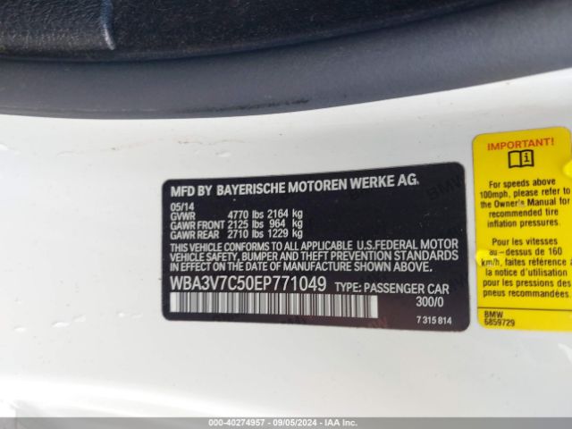 WBA3V7C50EP771049 BMW 428i