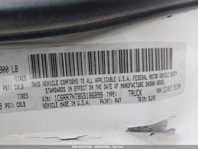 1C6RR7NT8GS186899 RAM 1500 Laramie
