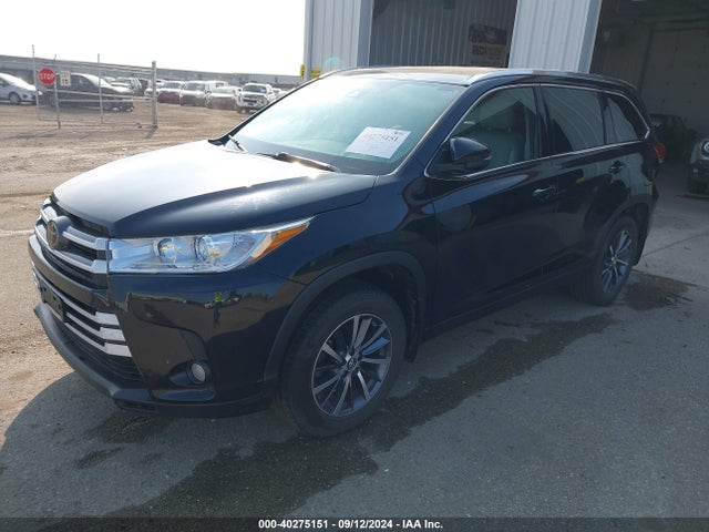 Toyota Highlander Xle 2019 5TDJZRFH7KS565079 Image 2