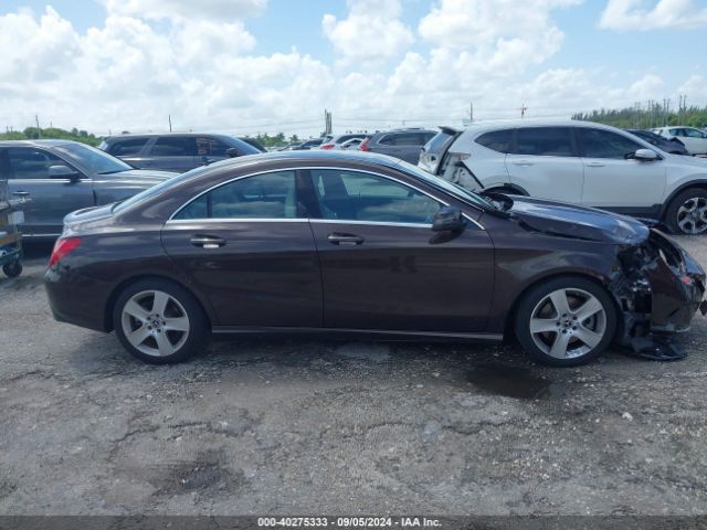 WDDSJ4EB6JN604640 Mercedes-Benz CLA 250