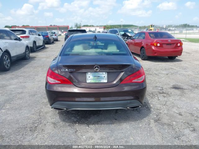 WDDSJ4EB6JN604640 Mercedes-Benz CLA 250