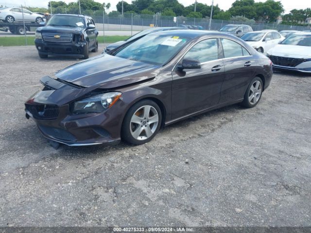 WDDSJ4EB6JN604640 Mercedes-Benz CLA 250