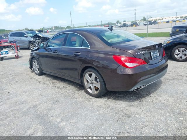WDDSJ4EB6JN604640 Mercedes-Benz CLA 250