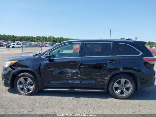 5TDDKRFH8GS239509 Toyota Highlander Limited Platinum V6