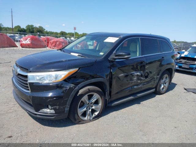 5TDDKRFH8GS239509 Toyota Highlander Limited Platinum V6
