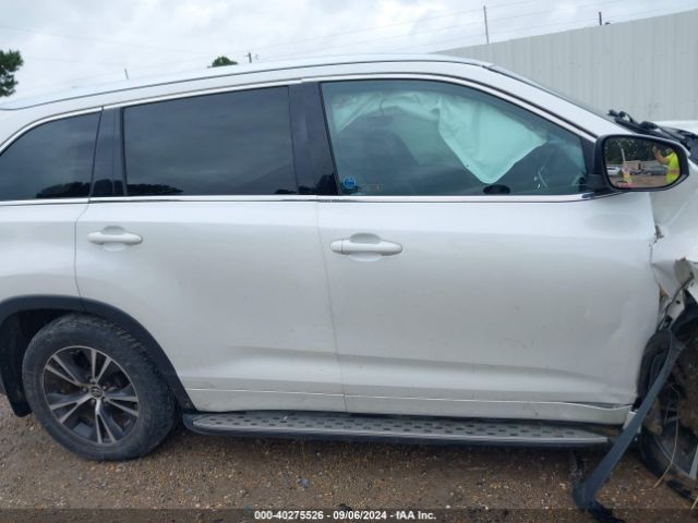 5TDKKRFH0GS123048 Toyota Highlander Xle V6