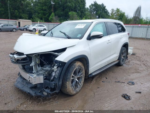 5TDKKRFH0GS123048 Toyota Highlander Xle V6