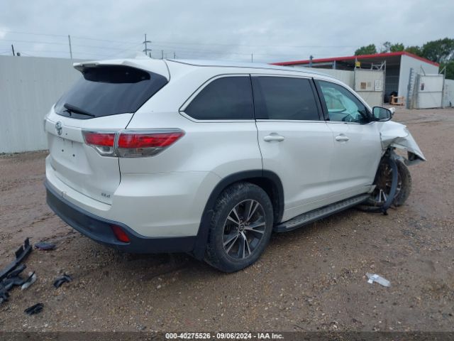 5TDKKRFH0GS123048 Toyota Highlander Xle V6