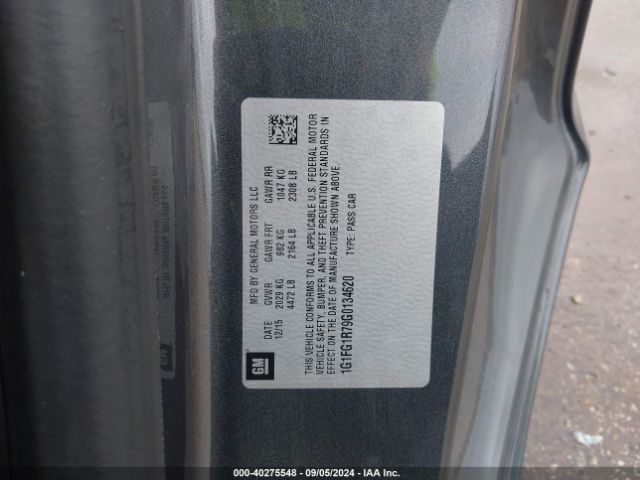 1G1FG1R79G0134620 Chevrolet CAMARO 2SS