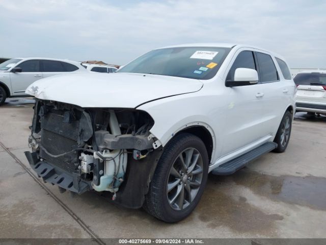 1C4RDHDG1HC757744 Dodge Durango Gt Rwd