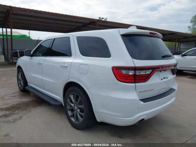 1C4RDHDG1HC757744 Dodge Durango Gt Rwd