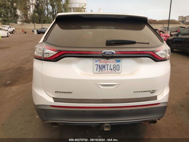 2FMTK4K85FBB81536 Ford Edge Titanium