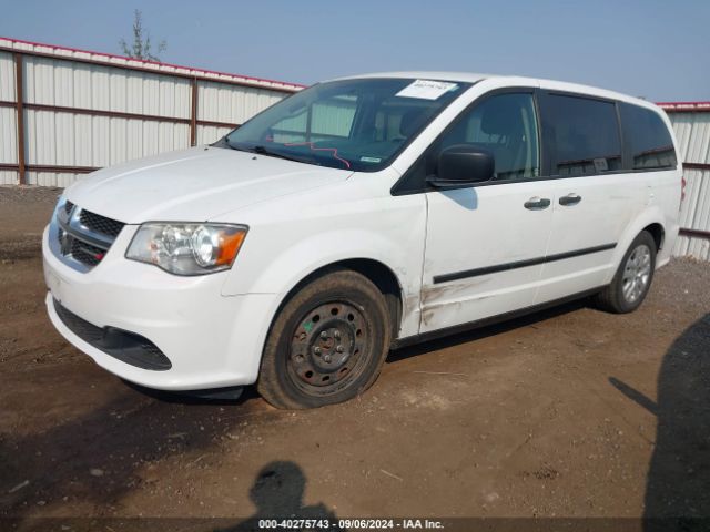 2C4RDGBG9ER458552 Dodge Grand Caravan American Value Pkg