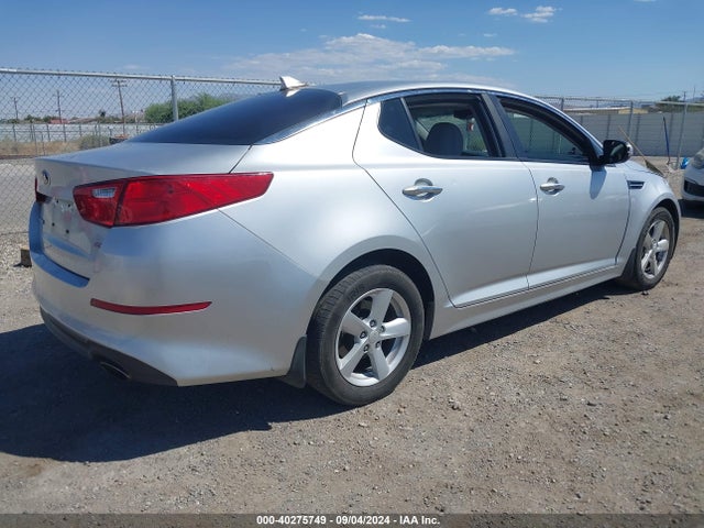 KIA Optima Lx 2014 KNAGM4A75E5495793 Image 4