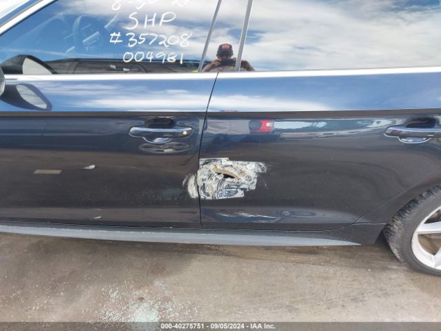 WAUDNCF53JA004981 Audi A5 2.0t Premium