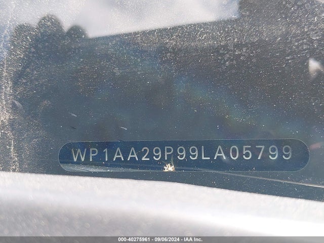 2009 PORSCHE CAYENNE WP1AA29P99LA05799 Photo 8