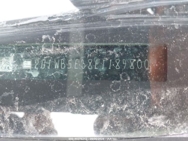 2G1WB5E38E1189800 Chevrolet Impala Limited Lt