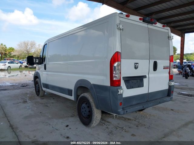 3C6TRVAG0EE112346 RAM Promaster 1500 Low Roof