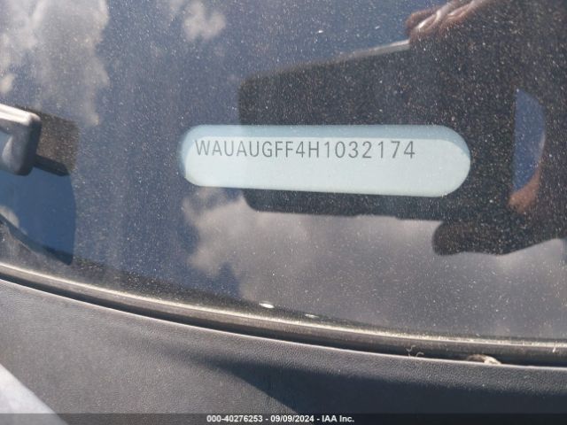 WAUAUGFF4H1032174 Audi A3 2.0t Premium