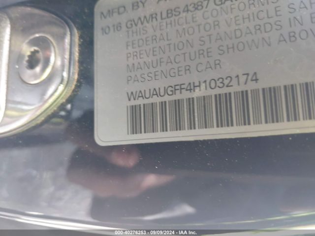 WAUAUGFF4H1032174 Audi A3 2.0t Premium