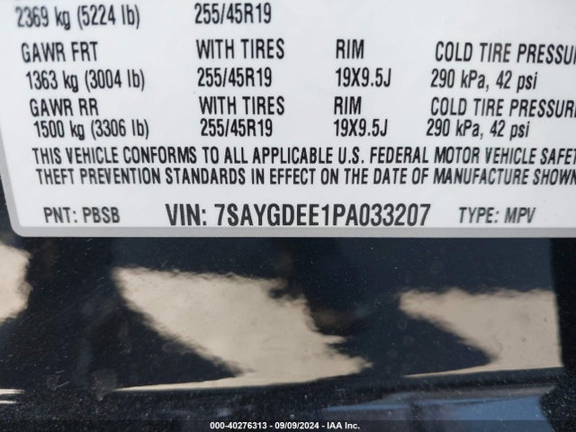 2023 TESLA MODEL Y 7SAYGDEE1PA033207 Photo 8