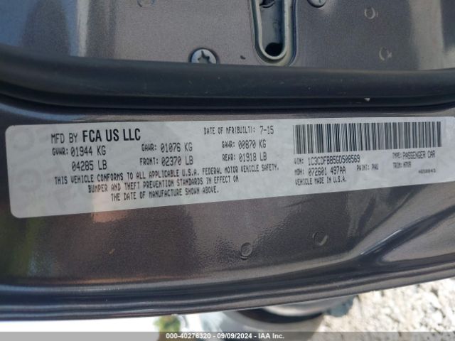 1C3CDFBB5GD508569 Dodge DART SXT