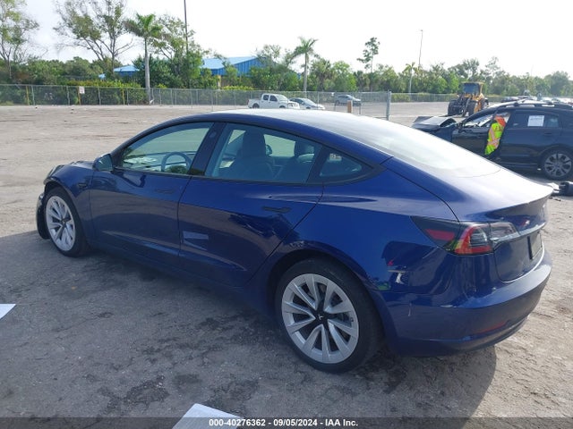 2022 TESLA MODEL 3 5YJ3E1EB6NF289764 Photo 2