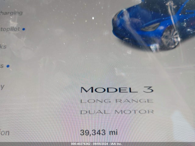 2022 TESLA MODEL 3 5YJ3E1EB6NF289764 Photo 6