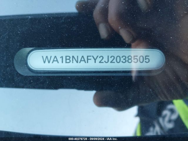 WA1BNAFY2J2038505 Audi Q5 2.0t Premium/2.0t Tech Premium
