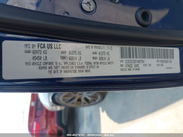 2C3CDZC92FH887934 Dodge Challenger Srt Hellcat