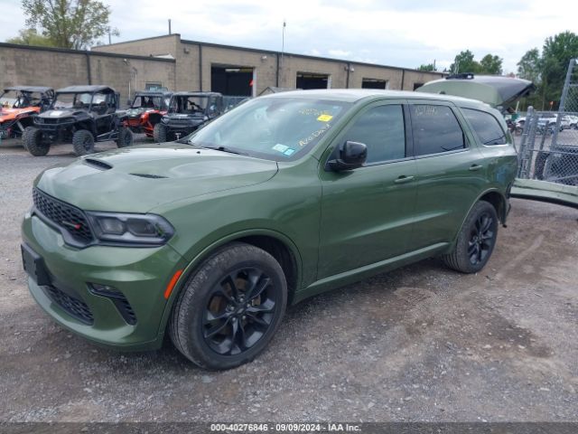 1C4RDJDG5MC545527 Dodge Durango Gt Plus Awd