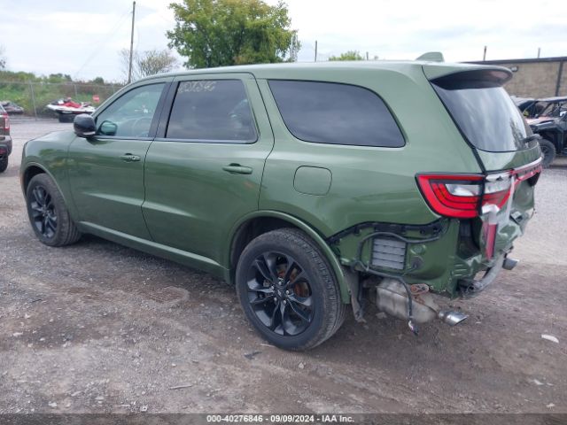 1C4RDJDG5MC545527 Dodge Durango Gt Plus Awd