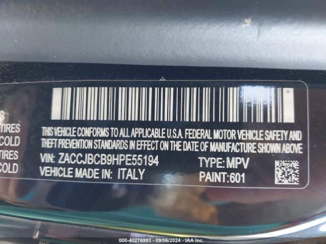 ZACCJBCB9HPE55194 Jeep Renegade Trailhawk 4x4