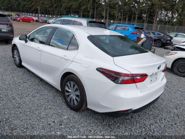 4T1H31AK1PU608852 Toyota Camry Le Hybrid