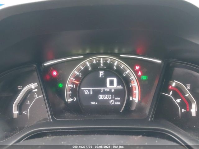 2HGFC4B01JH307293 Honda Civic Lx-p