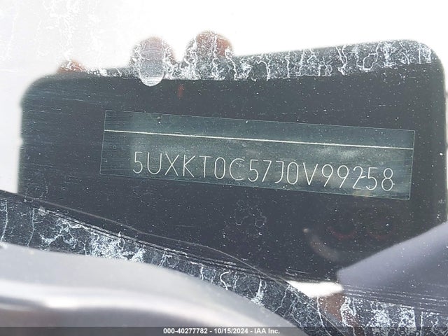5UXKT0C57J0V99258 BMW X5 Edrive Xdrive40e Iperformance
