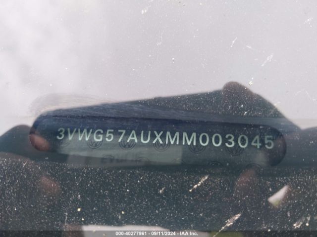 3VWG57AUXMM003045 Volkswagen Golf 1.4t Tsi