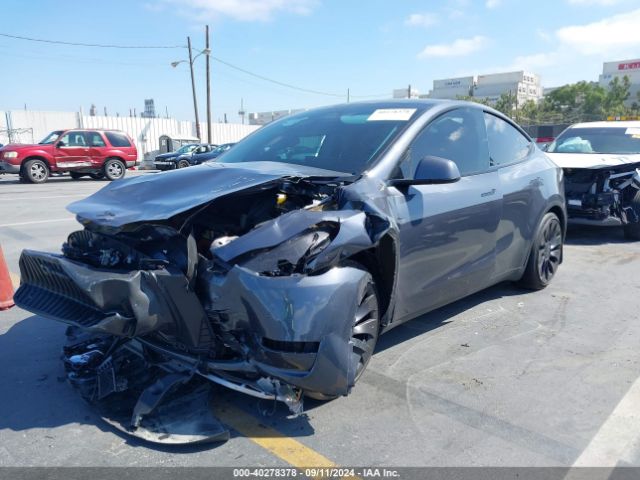 7SAYGDEF3PF878734 Tesla Model Y Awd/performance Dual Motor All-wheel Drive