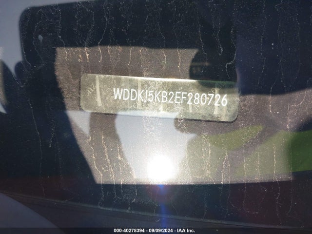 WDDKJ5KB2EF280726 Mercedes-Benz E 350