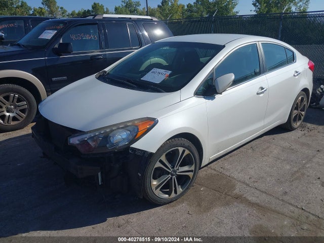 KIA FORTE EX 2014 KNAFX4A89E5089334 Image 2