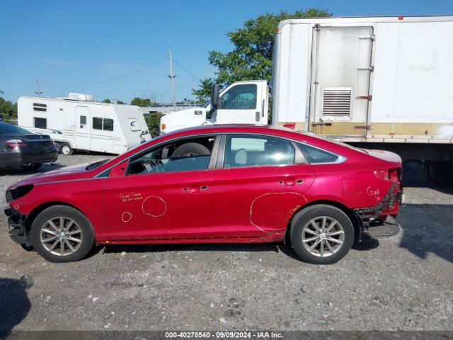 5NPE24AFXKH807108 Hyundai SONATA SE