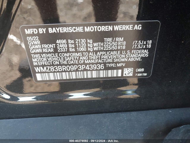 2023 MINI COUNTRYMAN WMZ83BR09P3P43936 Photo 8