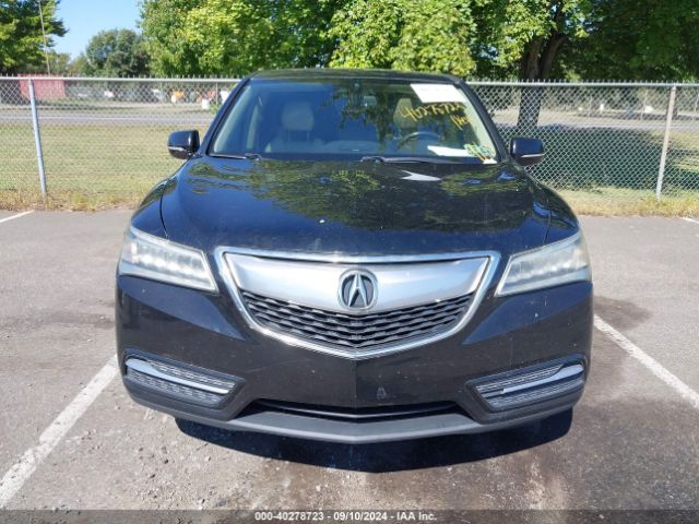 5FRYD4H44FB010139 Acura Mdx Technology Package