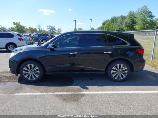 5FRYD4H44FB010139 Acura Mdx Technology Package