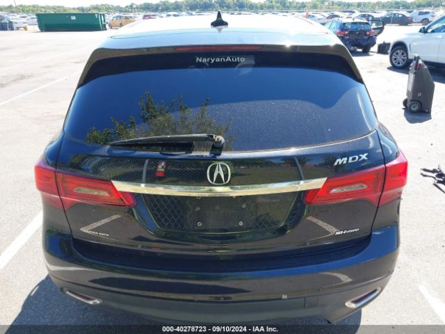 5FRYD4H44FB010139 Acura Mdx Technology Package