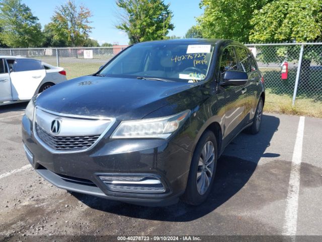 5FRYD4H44FB010139 Acura Mdx Technology Package