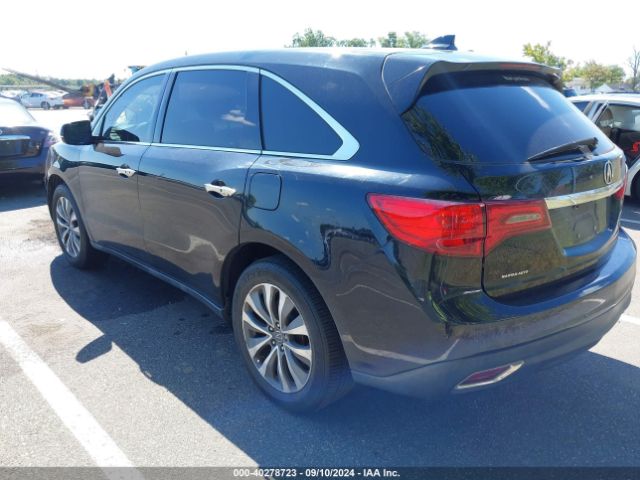 5FRYD4H44FB010139 Acura Mdx Technology Package