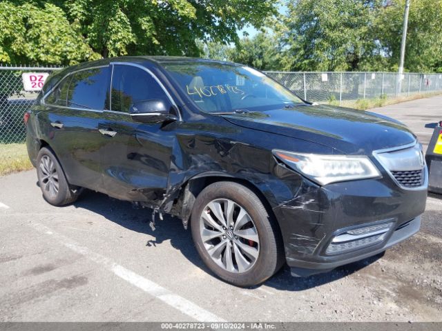 5FRYD4H44FB010139 Acura Mdx Technology Package