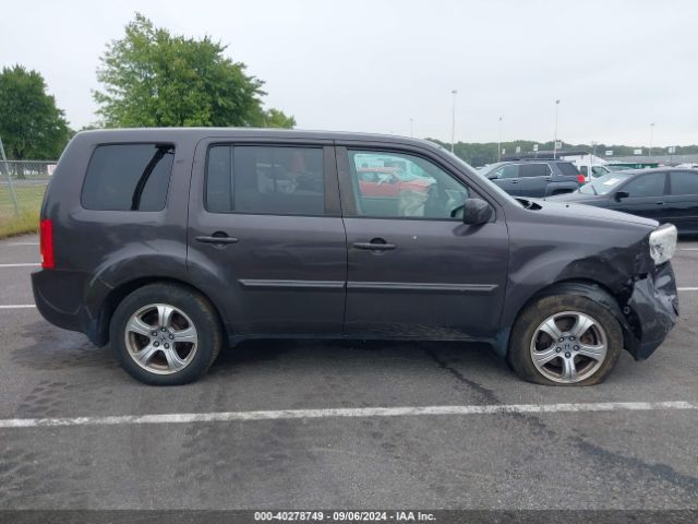 5FNYF4H40FB074416 Honda Pilot Ex