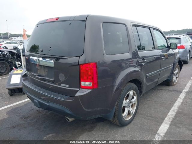 5FNYF4H40FB074416 Honda Pilot Ex